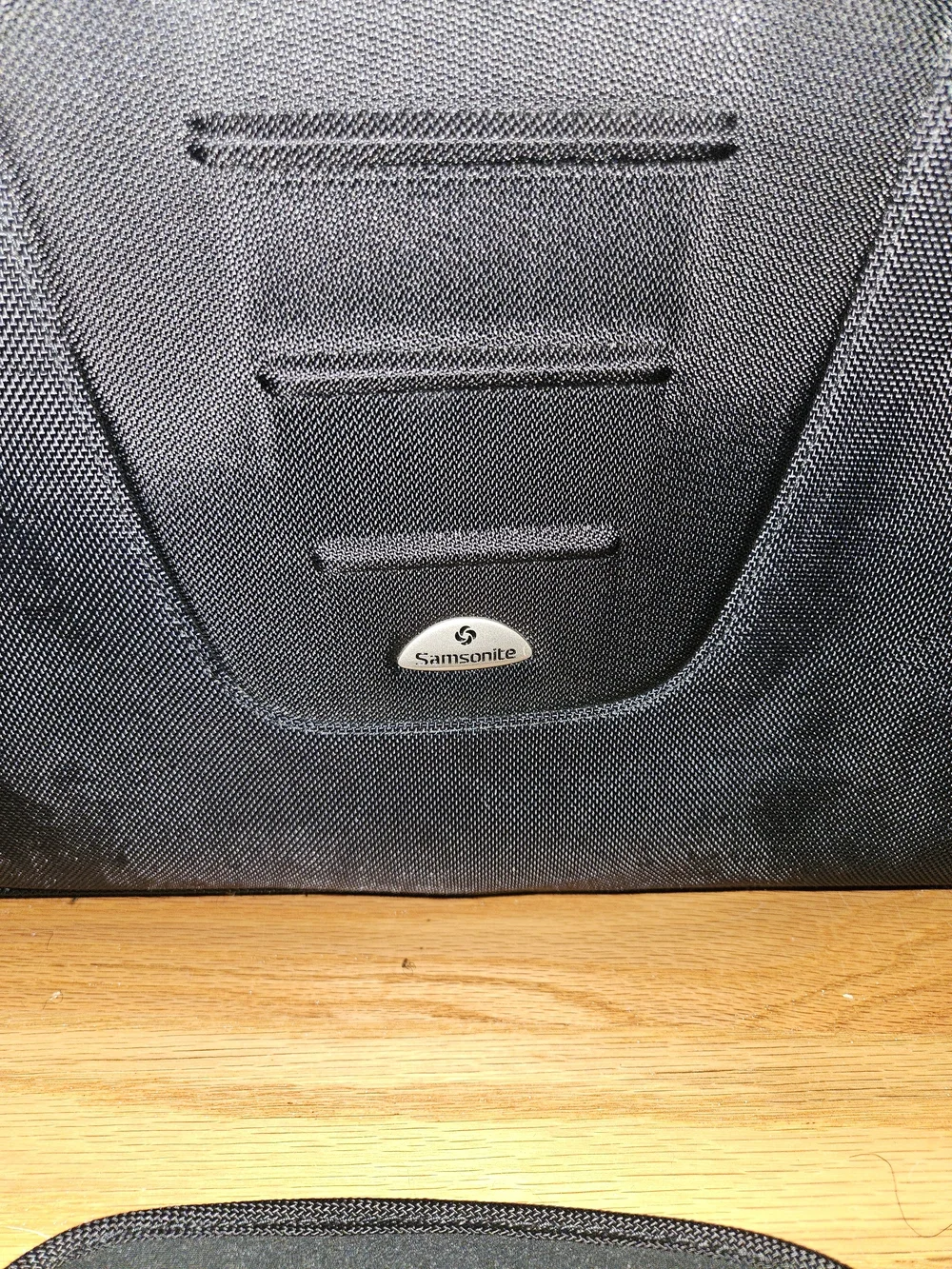Samsonite Laptop Briefcase Messenger Bag Black Padded Computer Case Shoulder Str